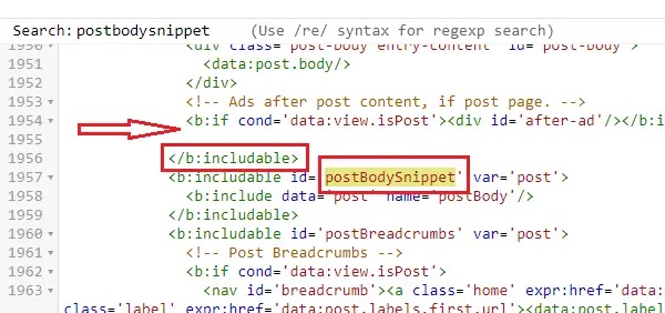 HTML code put Related Posts on Blogger