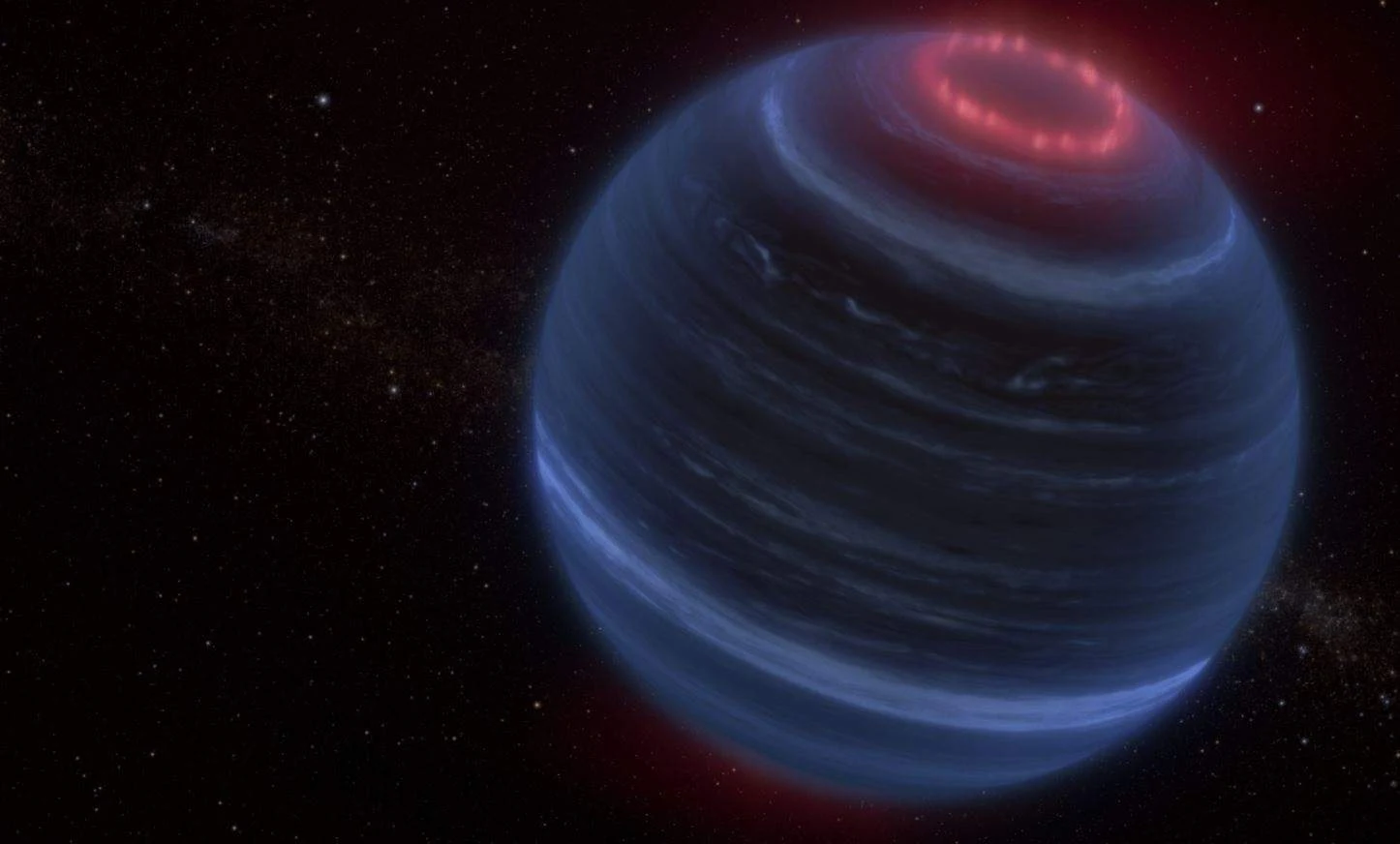 Telescopio James Webb revela fenómenos aurorales en enana marrón W1935