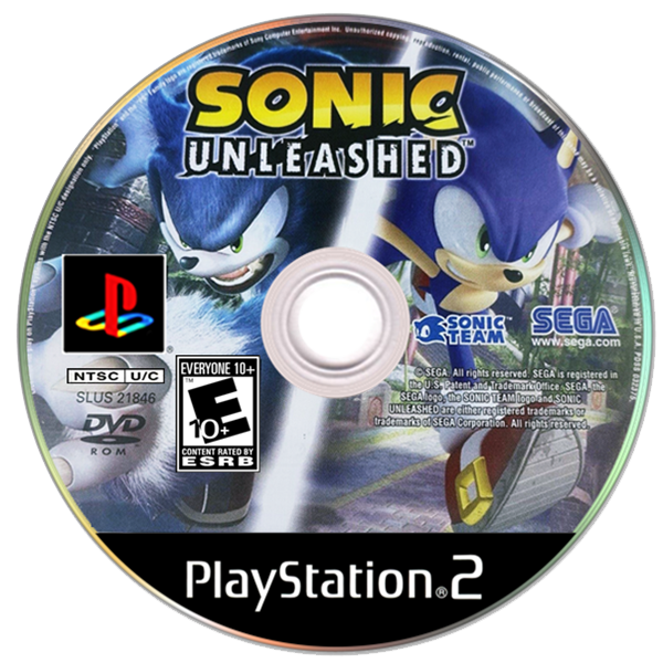 Sonic Unleashed DVD ISO RIPADO PS2 em 2023