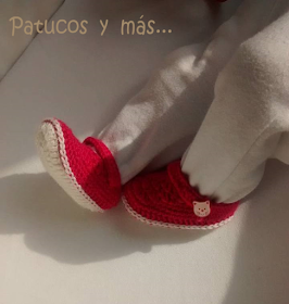 patrón patucos tejido a ganchillo | crochet