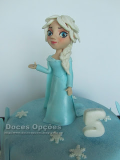 princesa elsa frozen bolo aniversário bragança