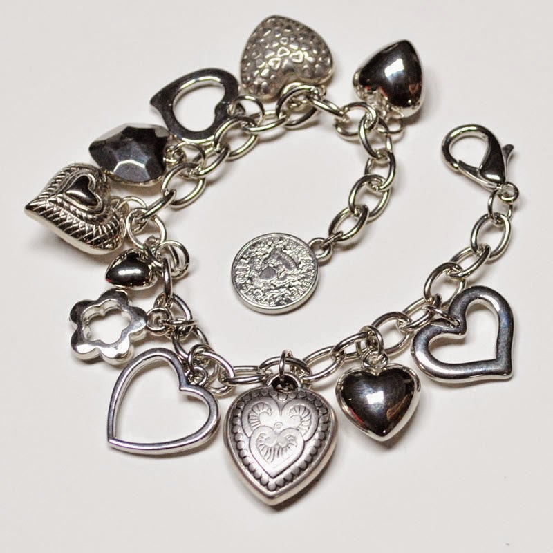 charm bracelets for moms of silver