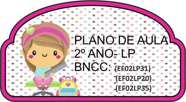 PLANO DE AULA ALFABETO E NOMES (EF02LP31), (EF02LP20), (EF02LP35)