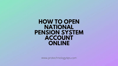 How to open NPS Account Online