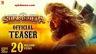 Shamshera Movie Download Filmyzilla