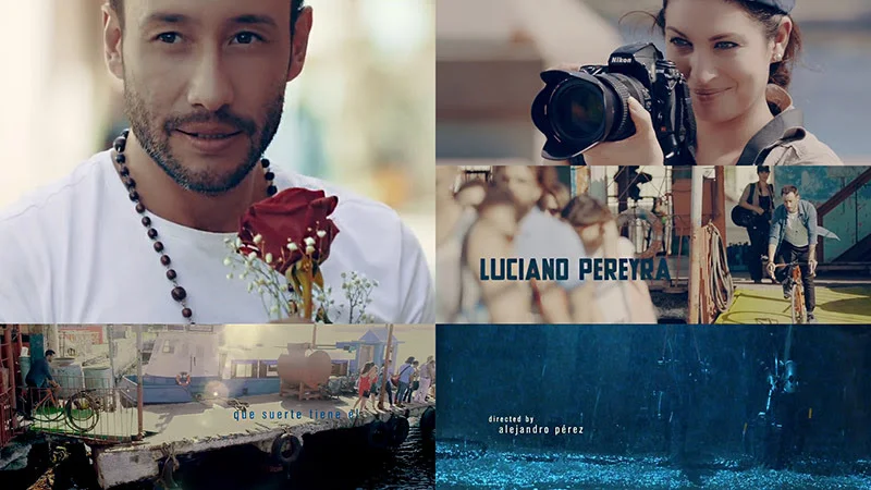 Luciano Pereyra | ¨Que suerte tiene Él¨ | Director: Alejandro Pérez | Videoclip | Música | Artistas | Canción | CUBA - ARGENTINA | Portal Del Vídeo Clip Cubano