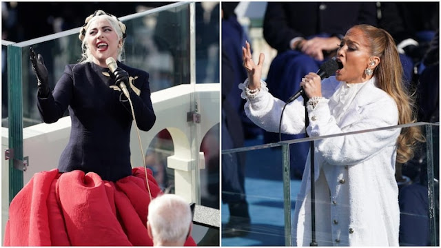 Lady Gaga dan Jennifer Lopez Meriahkan Pelantikan Joe Biden dan Kamala Harris.lelemuku.com.jpg