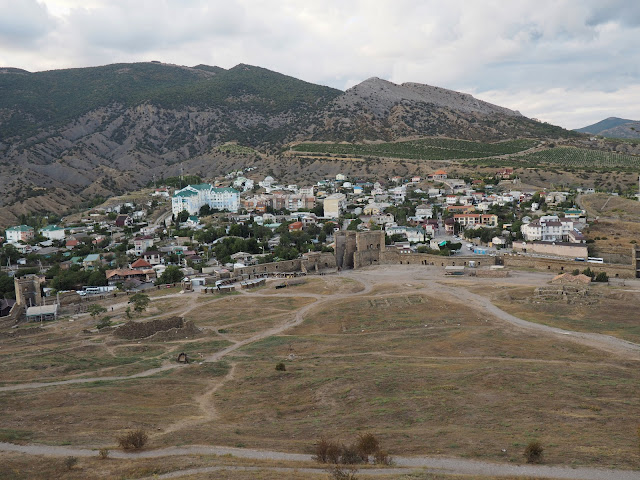 Судак (Крым) – вид из Генуэзской крепости