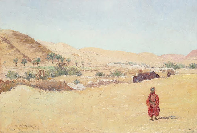Homme dans le désert algérien "Metlili des Chamba" - Vincent Manago
