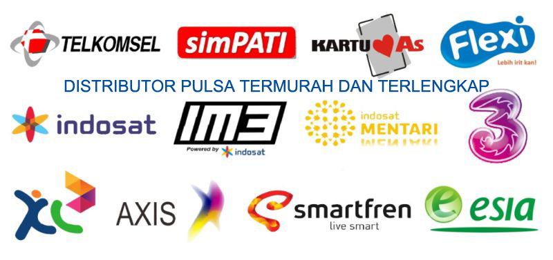 distributor pulsa termurah dan terlengkap