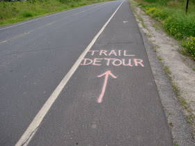 trail detour