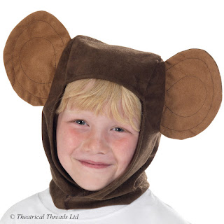 Monkey Hood Kids Costume from Theatrical Threads Ltd