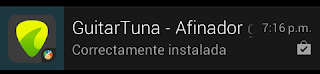 manejar las distintas configuraciones de sonido de nuestro Android con la App Slider Widge My Android: Afinar tu guitarra, ¡ya no es un problema con GuitarTuna!