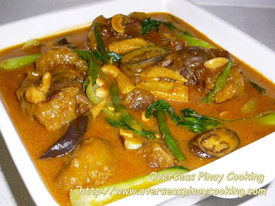 Kasoy Kare Kare, Kare Kare in Cashew 