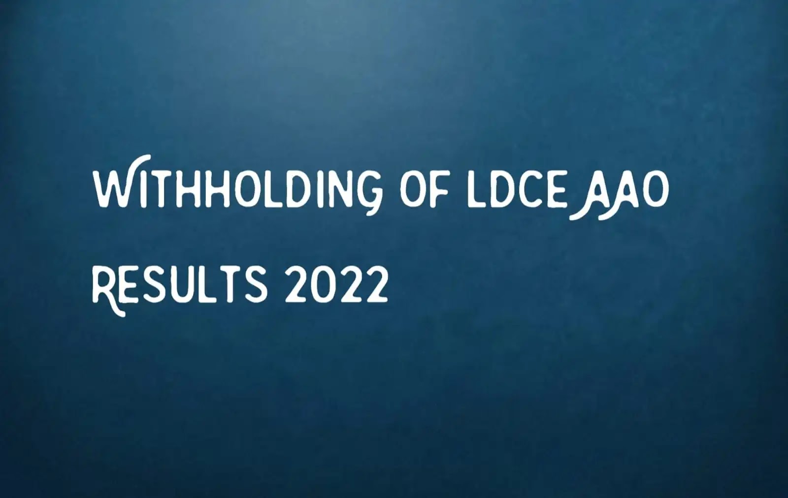 Withholding of results of LDCE AAO Exam 2022 and Restoration of SCF quota in Postal AAO Promotion | BPAOE Association