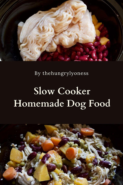 Slow Cooker Homemade Dog Food