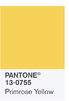 Source: Pantone. Primrose yellow.