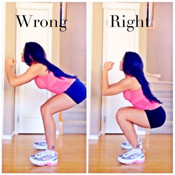 21 Daily Things You’ve Been Doing Incorrectly All Your Life & How To Do Them Right - While doing squats, you need to bend until your thighs are parallel to the ground.