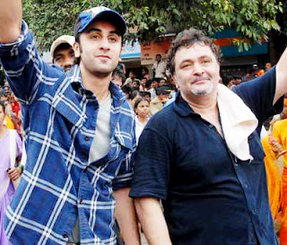 Ranbir with Rishi Kapoor
