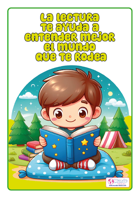 Niño Leyendo, Día Mundial del Libro Infantil