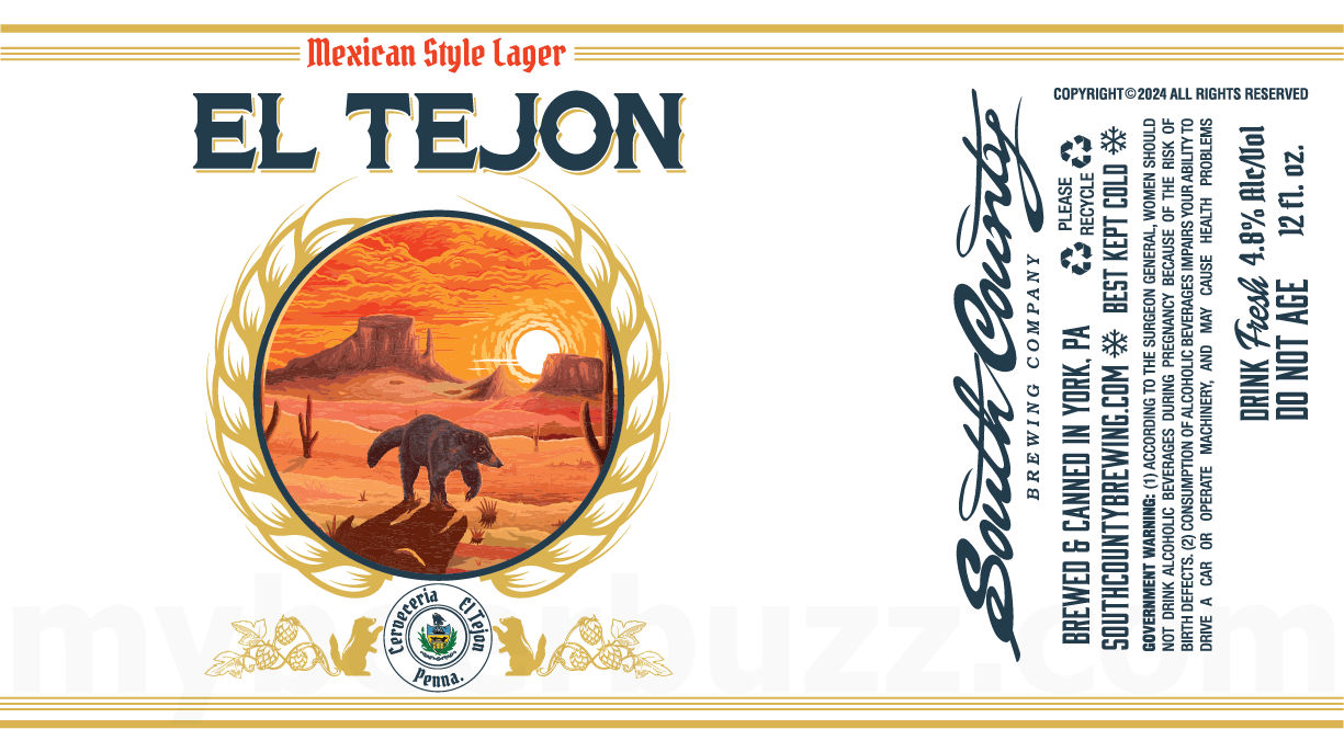 South County Brewing Adding El Tejon Mexican-Style Lager