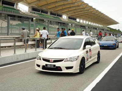 Time To Attack Sepang Honda Civic Type R