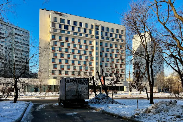 улица Рогожский Вал, гостиница Hampton by Hilton Moscow Rogozhsky Val