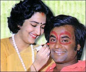 Superstar Rajinikanth and Latha Rare photos