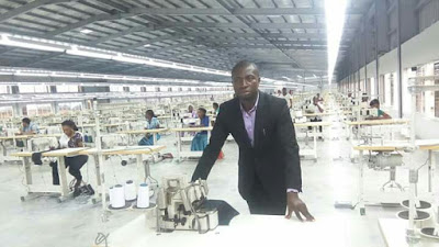 GARMENT FACTORY: Newly recruited test running equipments for the take off of production (Photos)