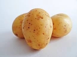 benefits of potatoes. Three pieces of potatoes