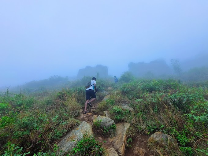 Amazing Misty summer  Trek to Kempegowda Fort