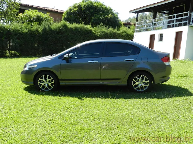 Honda City 2012 EX Automático Cinza Paladium