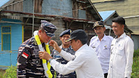 KUNJUNGI NEGERI SERIBU KUBAH, KOMANDAN LANAL DUMAI LAKSANAKAN COURTESY CALL KE BUPATI ROKAN HILIR