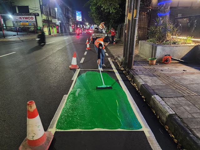  Suryaline Coldplastic: Wajah Baru Jalur Sepeda Kota Bandung