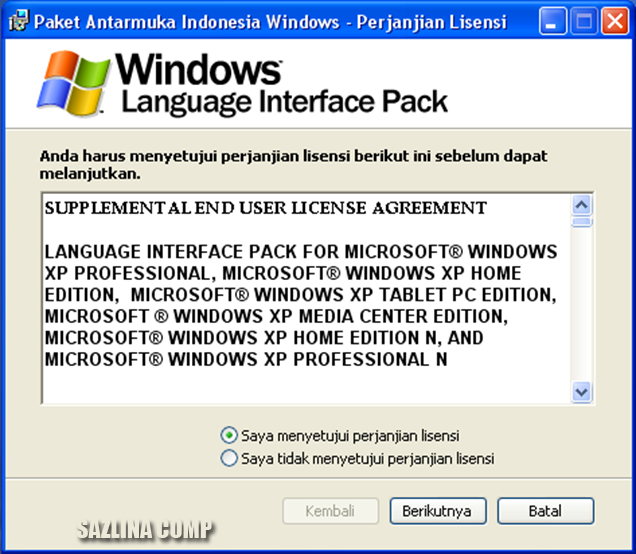 Cara merubah windows xp menjadi bahasa Indonesia