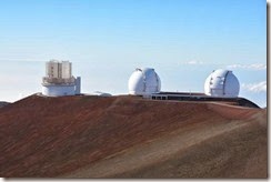 Mauna Kea Observatories from Mauna Kea Summit