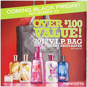 Here is a list of what's included in the Bath & Body Works Black Friday 2012 .