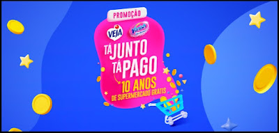 Cadastrar na Promoção 10 Anos Supermercado Grátis