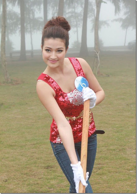 20 Miss Asia Candidates Attended The Tree Planting Activity