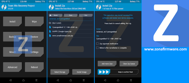 Custom Rom CyanogenMod 12.1 Samsung Galaxy J5 SM-J500G