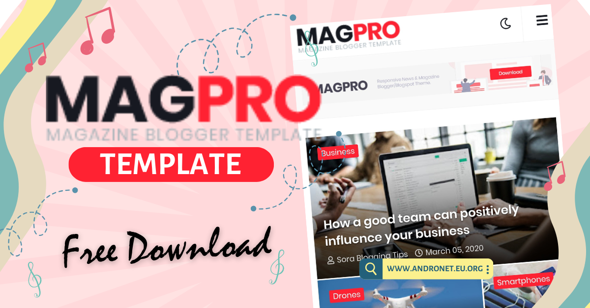 MagPro Magazine Template Premium