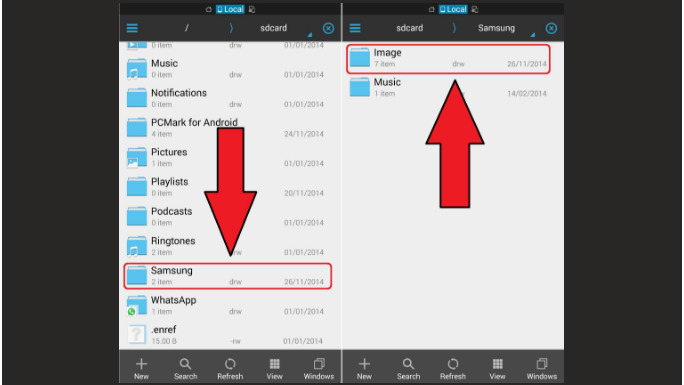 es file explorer app