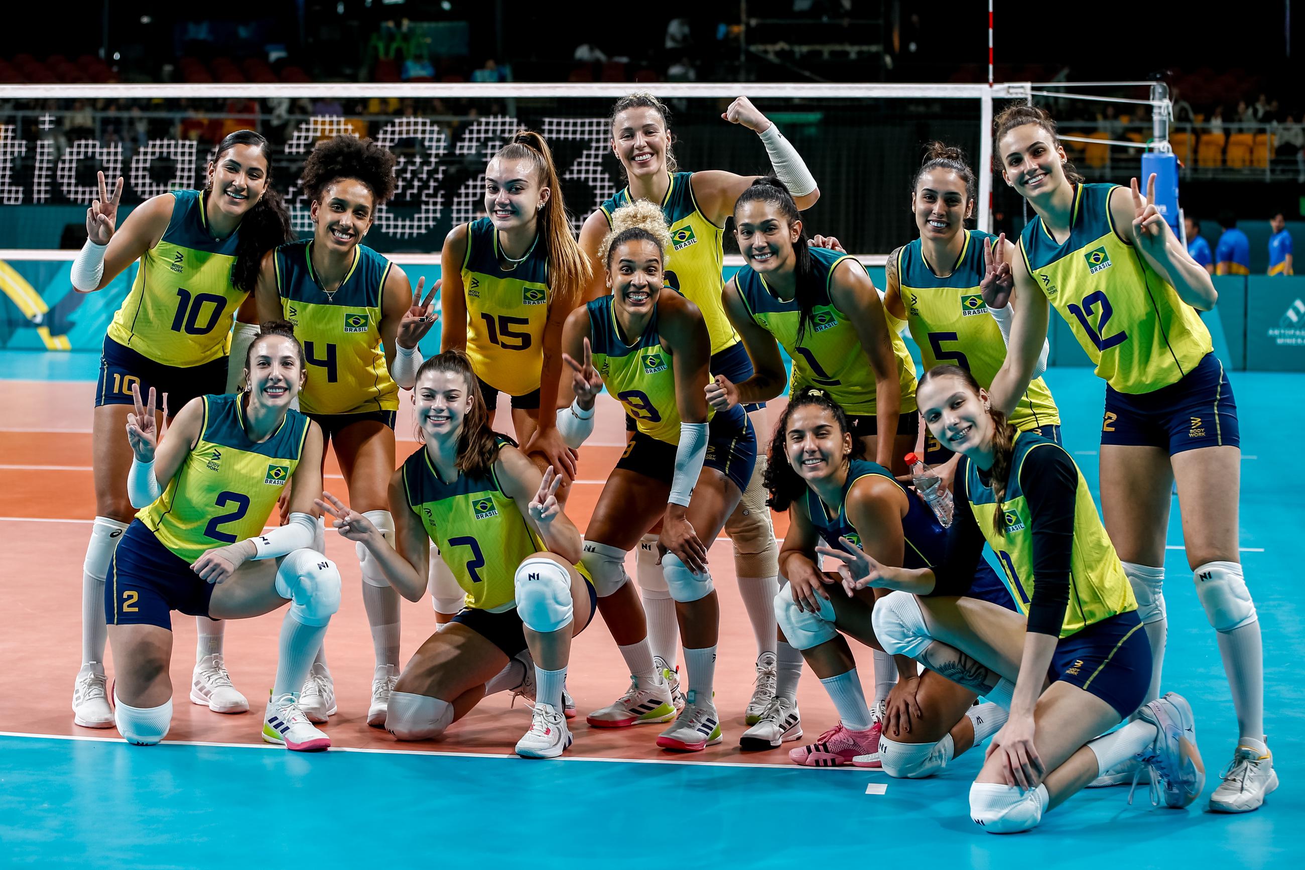 Pan 2023: Brasil vence México e vai disputar o ouro no vôlei feminino