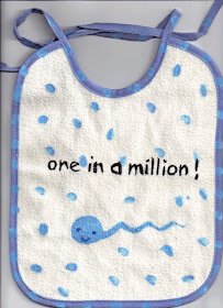 My pet sperm bib by Bethanne Shannon