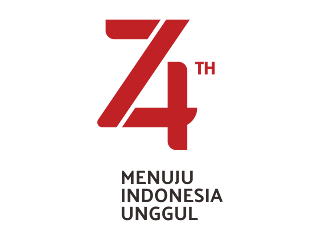 Logo Resmi HUT RI ke 74 TH Vector Format CDR, PNG, SVG HD