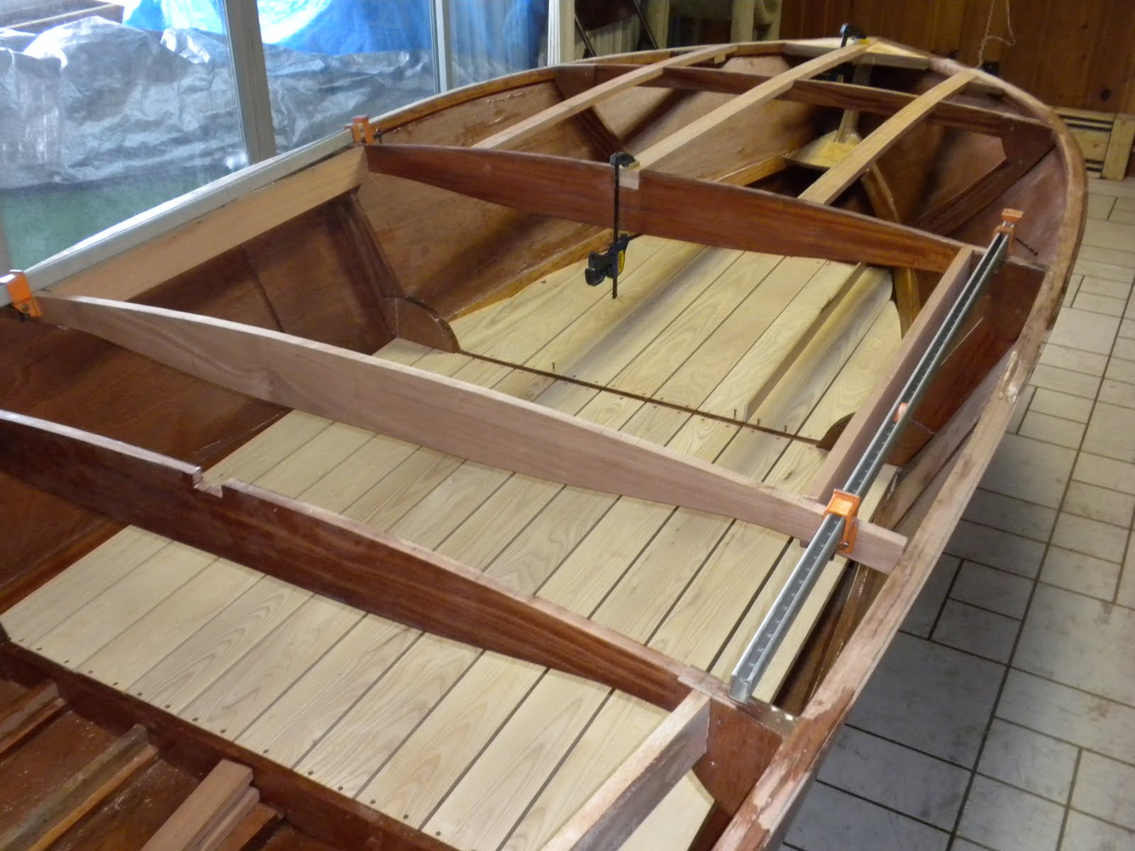 Ted's Wood Boat: Floor Layout