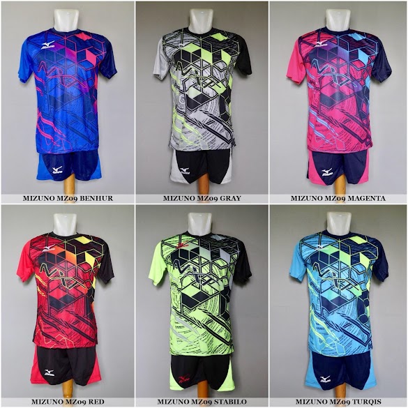 Desain Baju Volly Putri Terbaru
