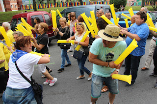 Comienzo de las fiestas de Barakaldo