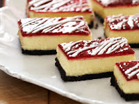 White Chocolate-Raspberry Cheesecake Bars