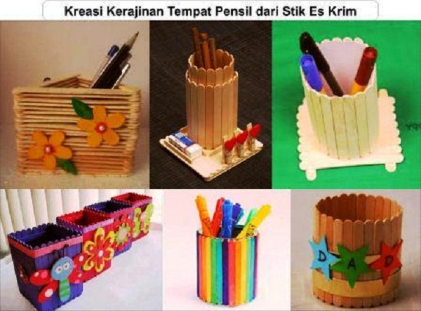 31 Kreasi  Tangan Dari  Stik  Es Krim  Untuk Mempercantik 